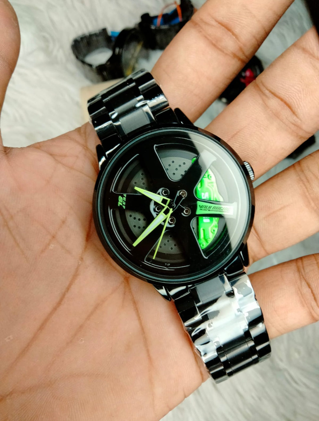 Skmei Wheel Rolling Watch Wheel Sports Car watch