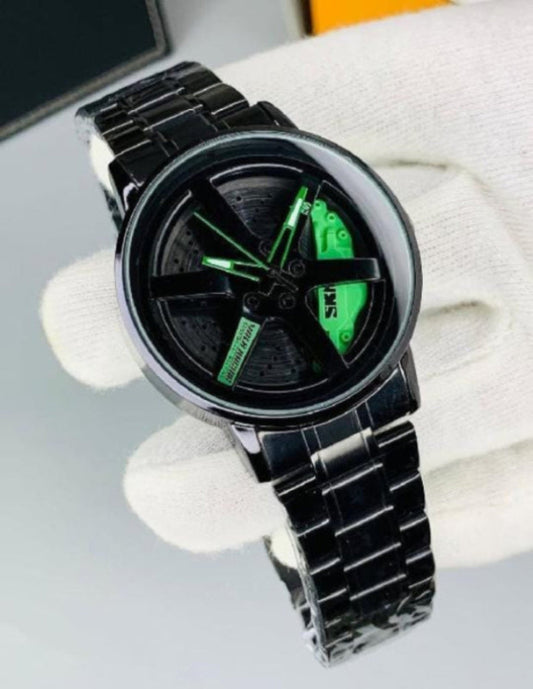 Skmei Wheel Rolling Watch Wheel Sports Car watch