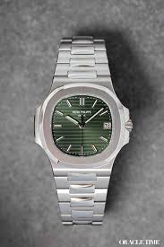 Patek Philippe Nautilus Automatic Green Dial Men's Watch